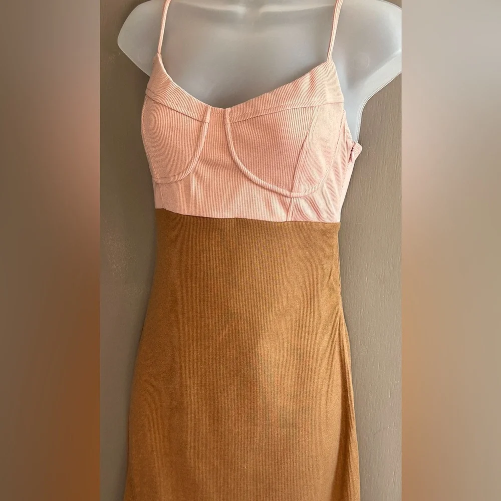 Line & Dot Maggie Bodycon Bustier Midi Dress Size Medium - Picture 8 of 8